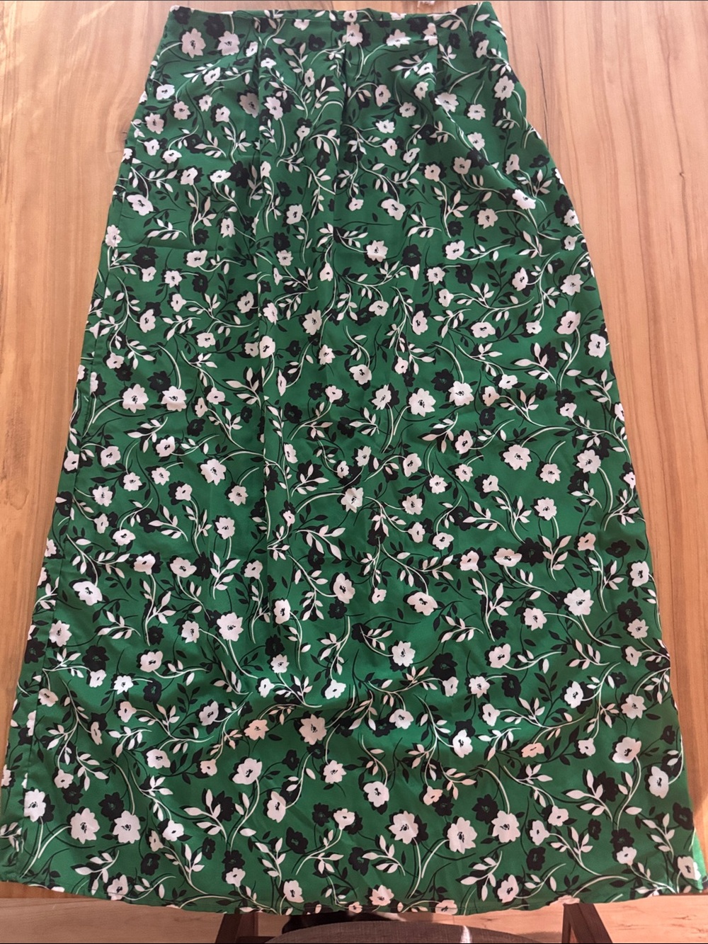 SHEIN Green Floral Maxi Skirt - Women's size L